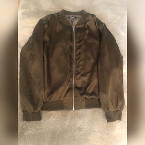 Missguided silky bomber PLUS SIZE